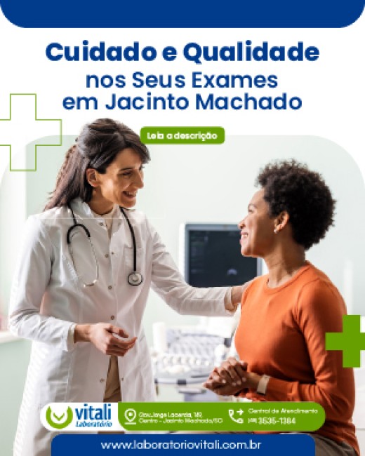 Cuidado e Qualidade nos Seus Exames em Jacinto Machado