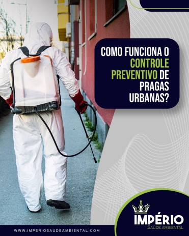 Como funciona o controle preventivo de pragas urbanas?
