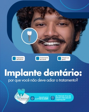Implante dentário: por que você não deve adiar o tratamento?