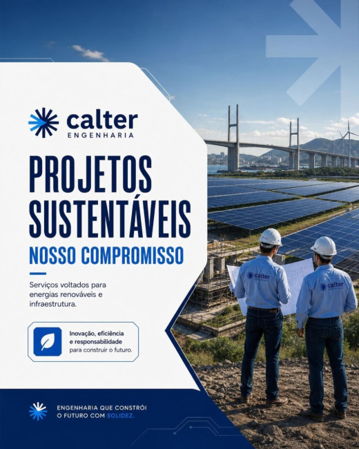 Projetos sustentáveis: nosso compromisso