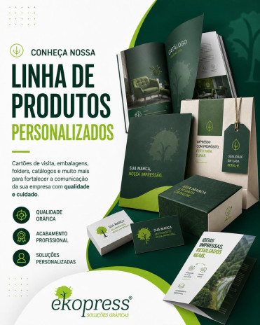 Conheça Nossa Linha de Produtos Personalizados
