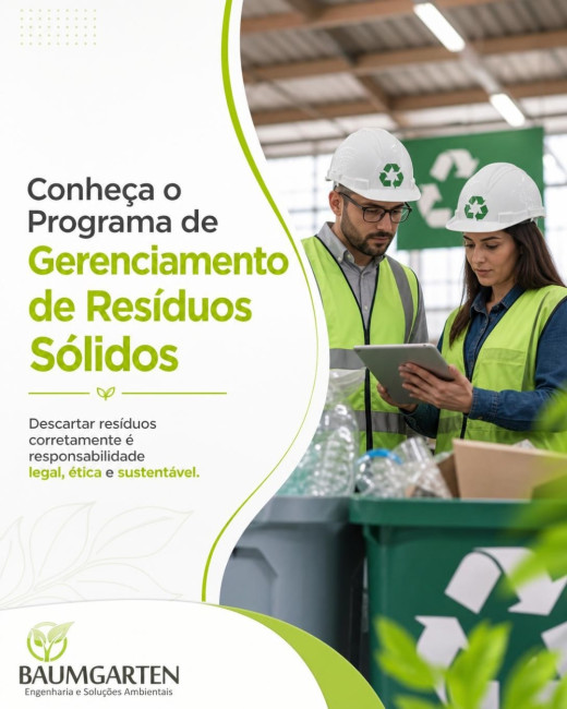 Conheça o Programa de Gerenciamento de Resíduos Sólidos