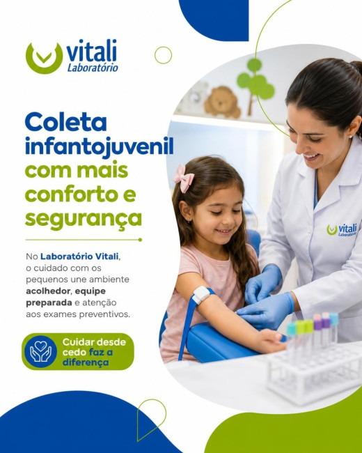 A Importância da Coleta Infantojuvenil: Como Cuidar da Saúde dos Pequenos