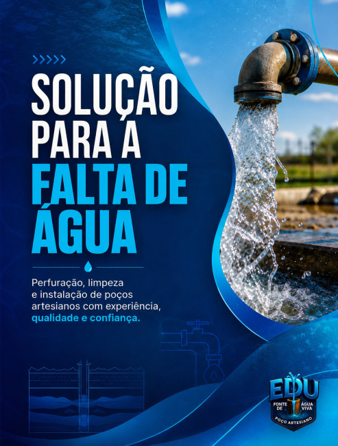 Solução para a falta de água