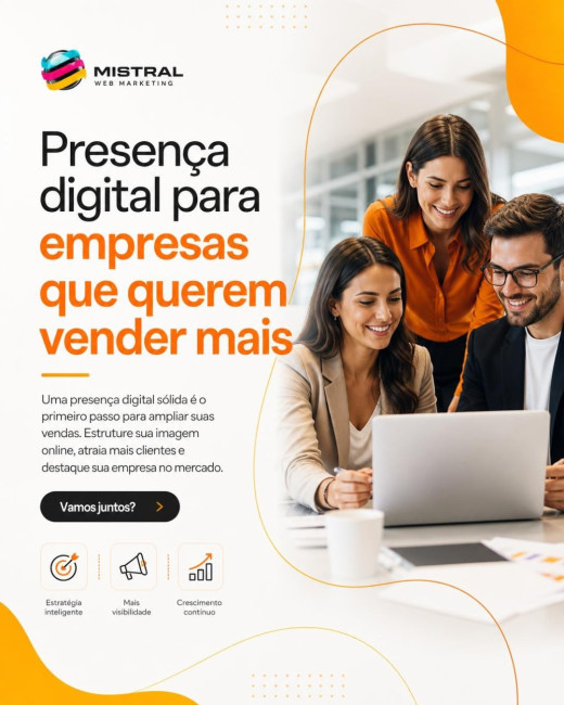 Presença digital para empresas que querem vender mais