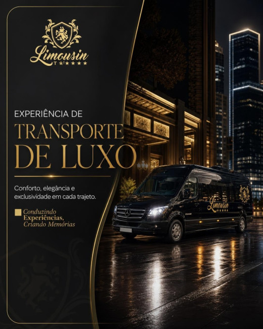Experiência de transporte de luxo