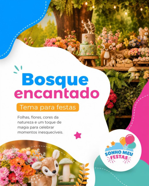 Bosque encantado: tema para festas