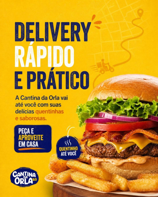 Delivery rápido e prático