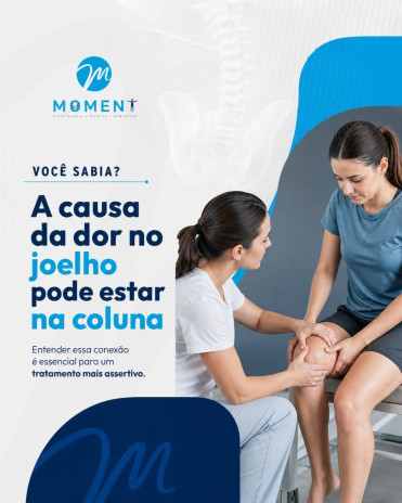Você sabia? Causa das dores nos joelhos pode ser a coluna