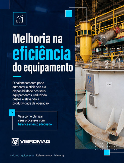 Melhoria na eficiência do equipamento