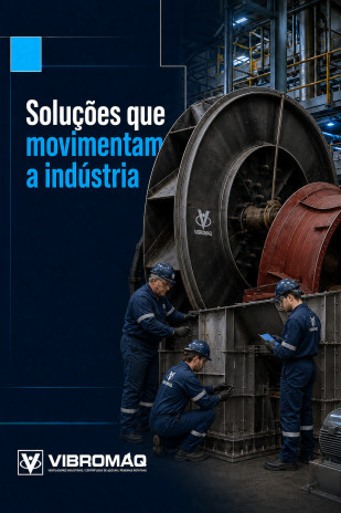 Na indústria, cada equipamento precisa entregar força, precisão e confiabilidade para manter a operação em movimento.