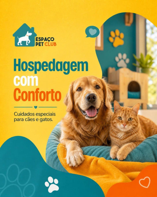 Hospedagem com Conforto