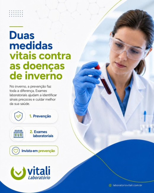 Duas medidas vitais contra as doenças de inverno
