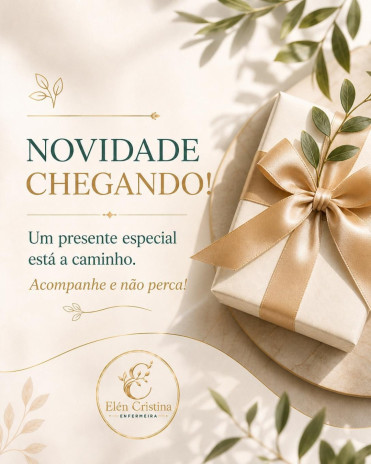 NOVIDADE CHEGANDO!