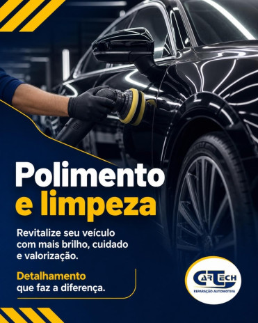 Revitalize seu veículo: serviços de polimento e limpeza