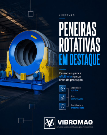 Peneiras Rotativas em Destaque