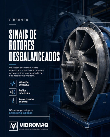 Sinais de Rotores Desbalanceados