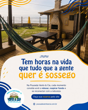 Vento & Cia: Tem horas na vida que tudo que a gente quer é sossego
