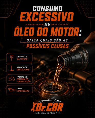 Consumo excessivo de olho do motor: saiba quais são as possíveis causas