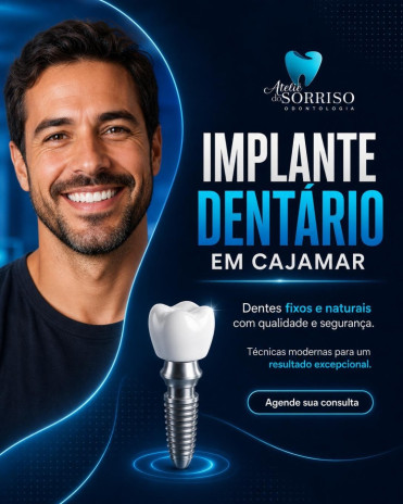 IMPLANTE DENTÁRIO EM CAJAMAR