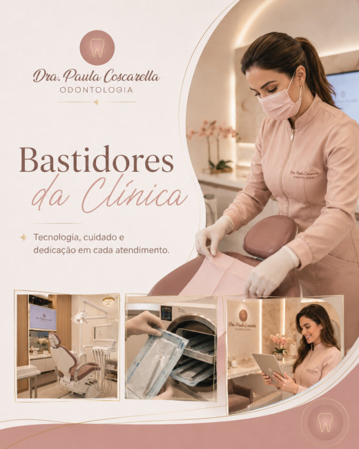 Bastidores da Clínica