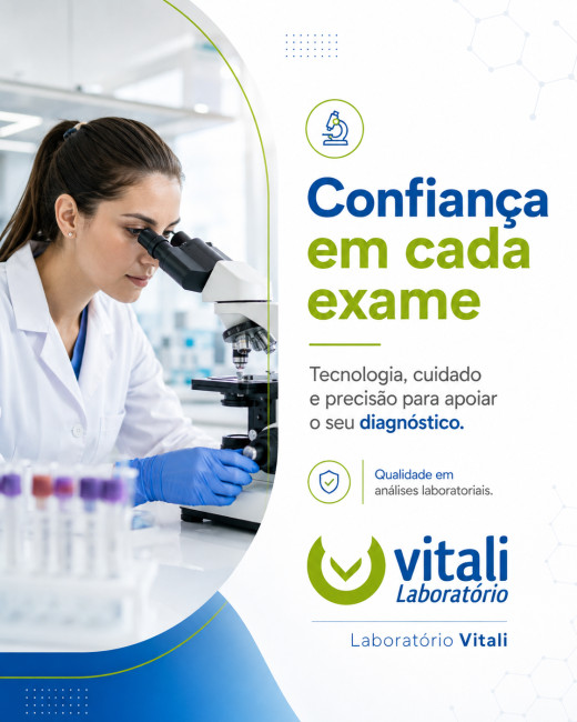 Confiança em cada exame