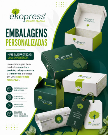 Embalagens personalizadas