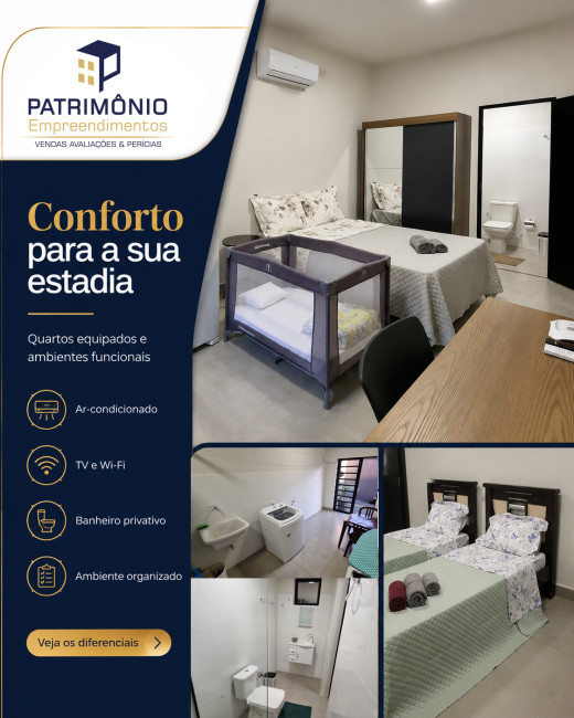 Conforto para a sua estadia